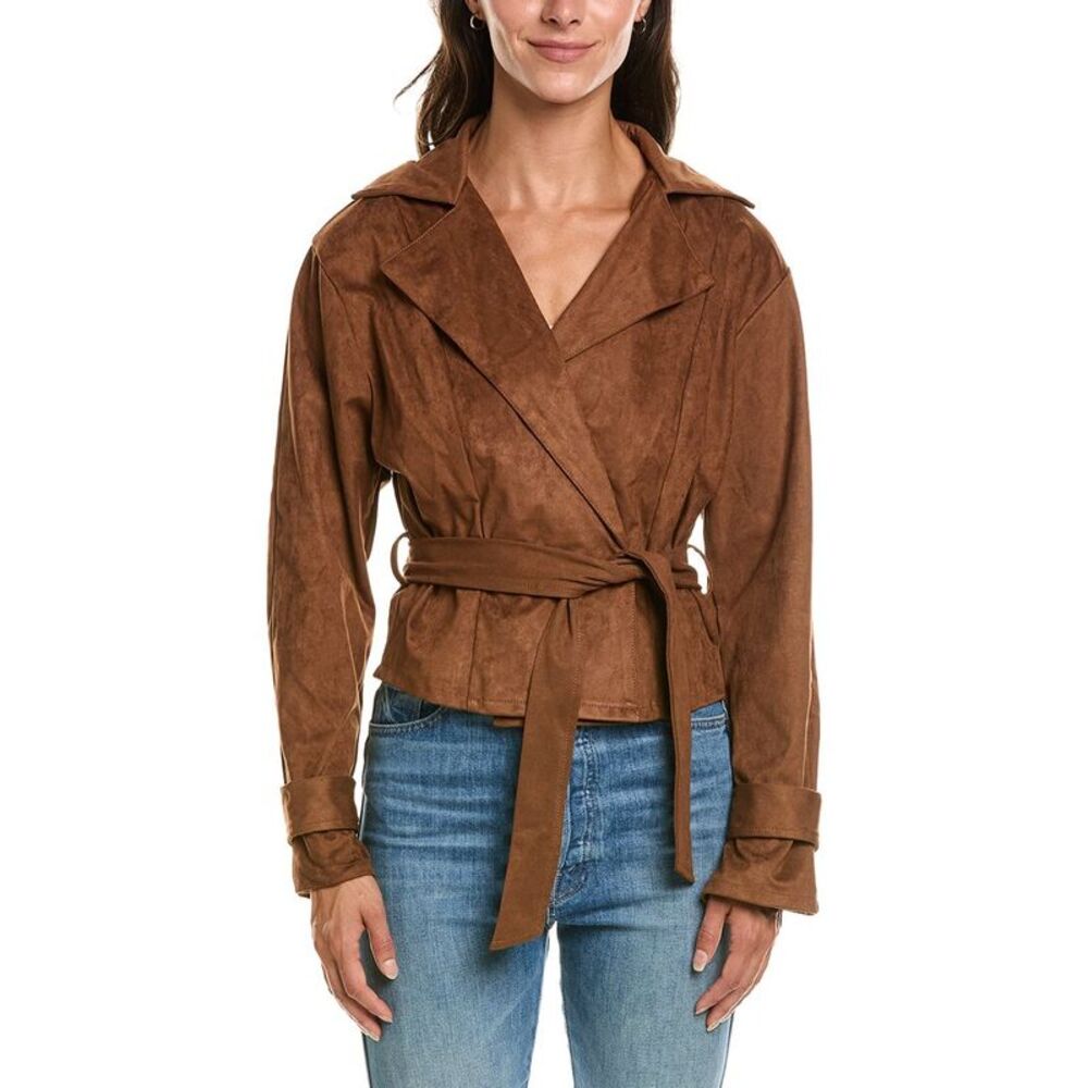 Abbey Womens  Jacket, Brown